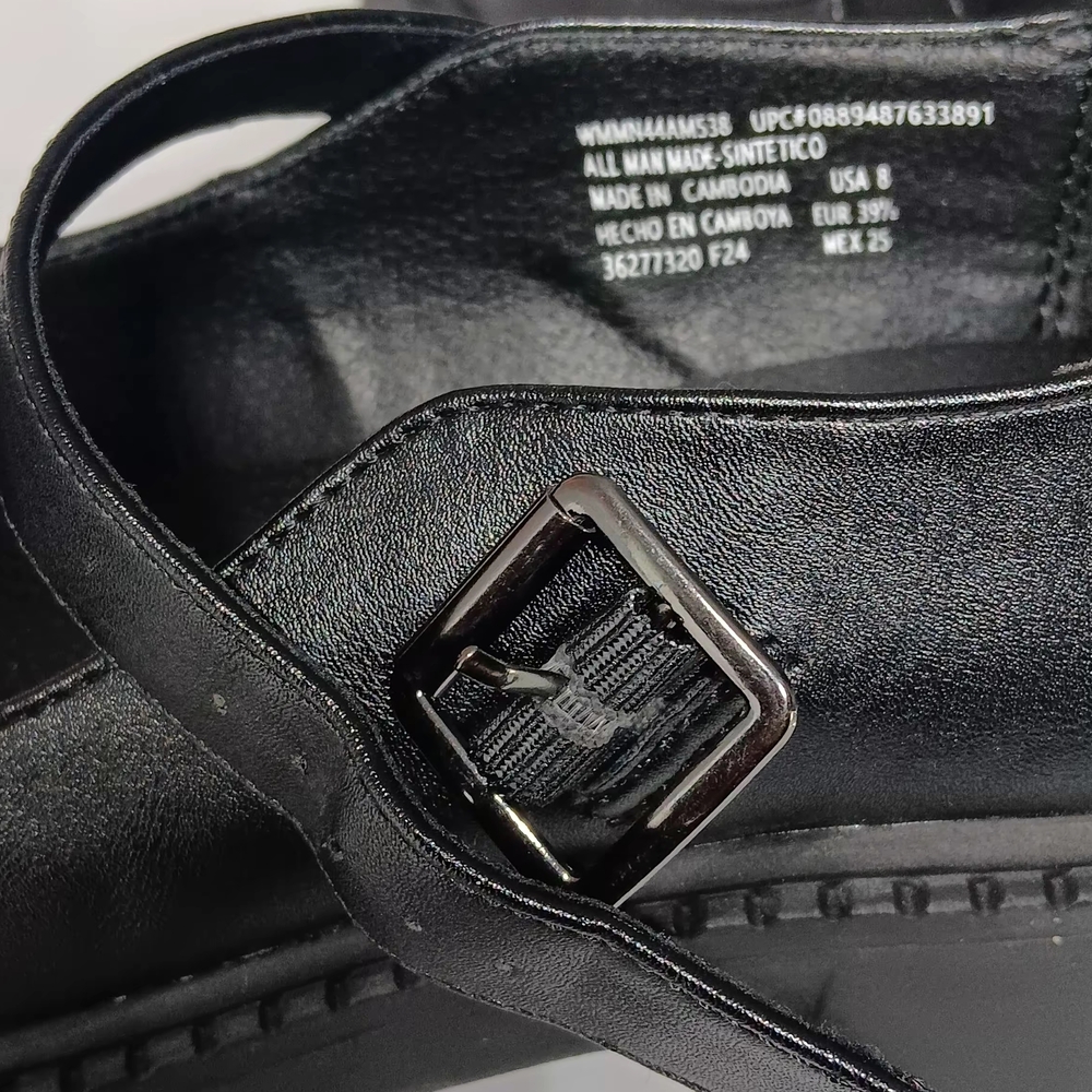 Modern NYC Black Platform Mary Janes - Picture 3 of 5